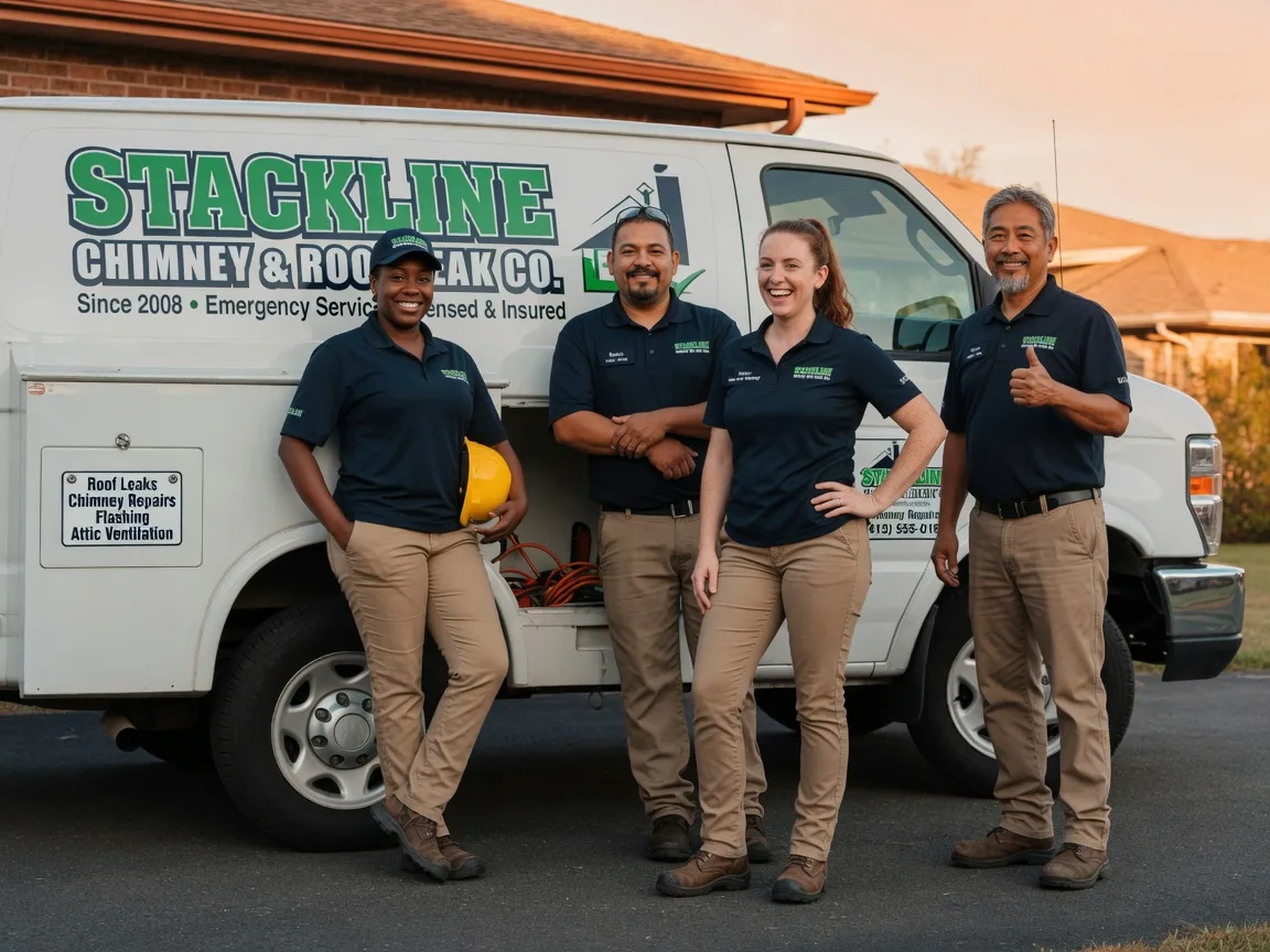 Chimney flashing repair company in Springfield, AR